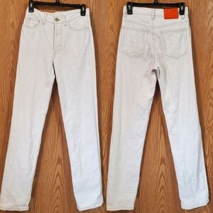 Meryll Rogge high rise straight leg button fly jeans size 27
